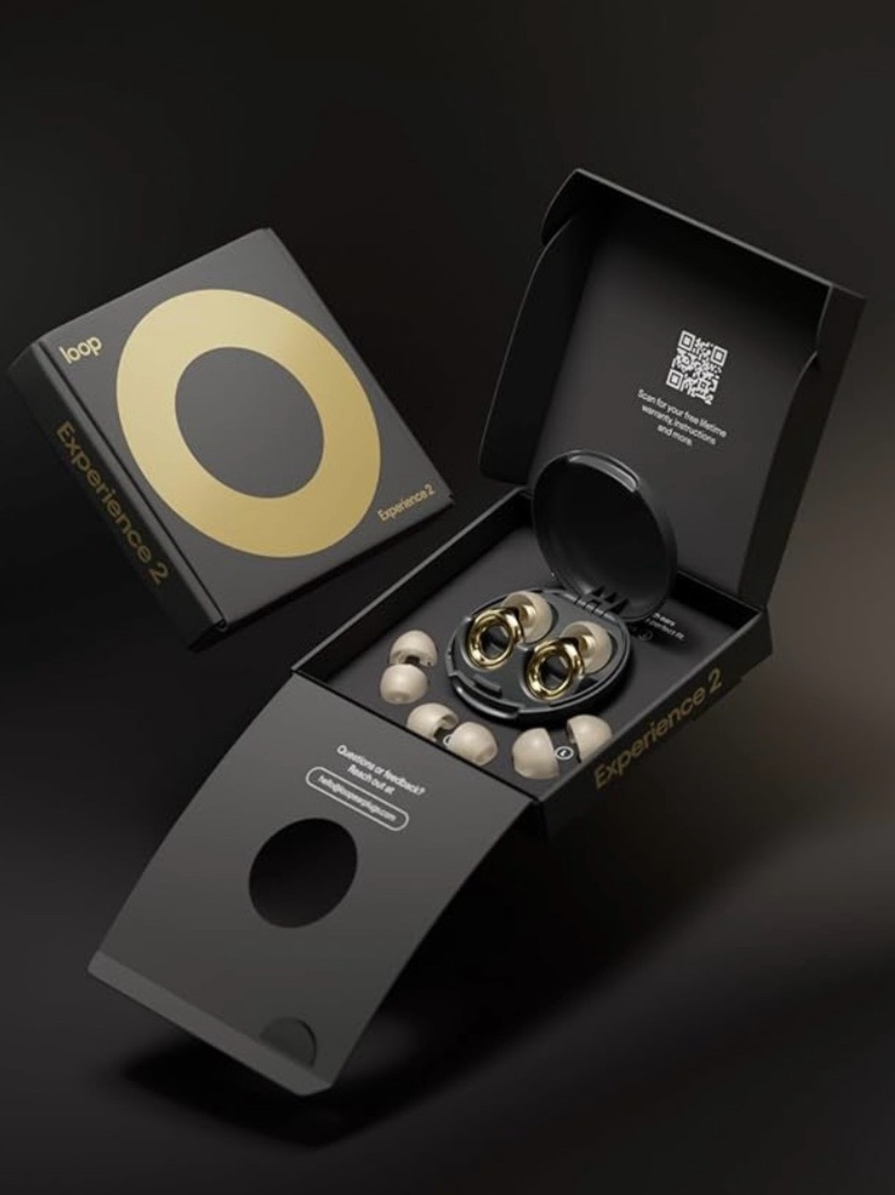 Loop Experience 2 Ear Plugs - Stylish Certified Hearing Protection for Concerts